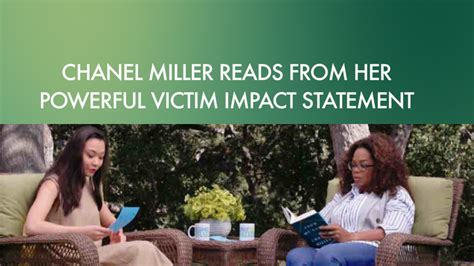 chanel miller bio|Chanel miller victim statement.